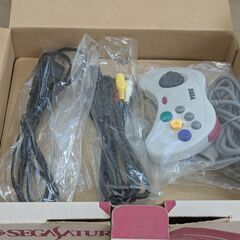 【ほぼ未使用】セガサターン 本体（HST-0014 HST-3220）【極美品】の画像