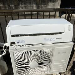 【決まりました】a 7/17姶良店引き取り😊ハイセンス エアコン...