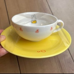 未使用　ミッフィー　カップ＆ソーサーの画像