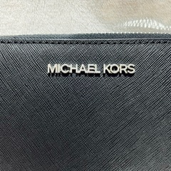 マイケルコース MICHAEL KORS 長財布 ブラックの画像