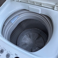 Haier 全自動洗濯機 JW-C45D 4.5kg ホワイト系 2021年式 の画像