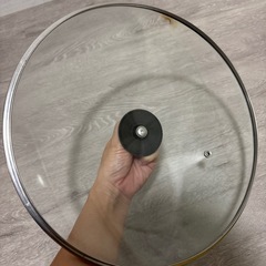 値下げ❗️フライパン　ガラス蓋（直径29㎝）の画像