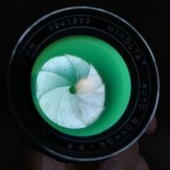極上品　MINOLTA AUTO ROKKOR PF 58mm ...