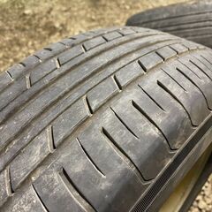 195/65R15 東北6県無料配送対応‼️爆安‼️最終値下げ‼️③超超超バリ溝❗ 国産タイヤ ヨコハマ製❗アルミ付き 国産 タイヤ !!　ジムニー　KEELER ウェッズ クロの画像