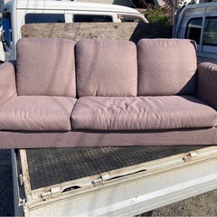 再出品　3人掛けソファ、ソファー　3人の画像