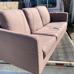 再出品　3人掛けソファ、ソファー　3人の画像