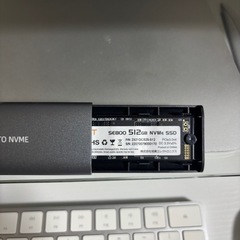 iMac 2019 27㌅ 5K Core i5 メモリ16GB FD1TB＋外付けm.2SSD512GBの画像