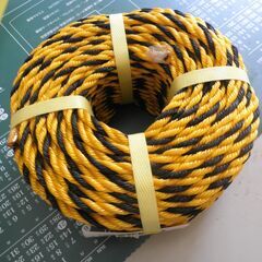 軽量標識ロープ（トラロープ）５０m #９未使用品の画像