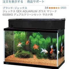 ⭐️GEXマリーナ600上部フィルター付き①⭐️の画像