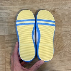 ムーンスター キャロット 上履き　19.5cm サックスの画像