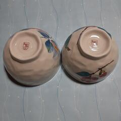 《値下げ交渉可》新品　&藍 花ことば 飯碗　2種 | 茶碗 おしゃれ 茶わん めおと  可愛い の画像