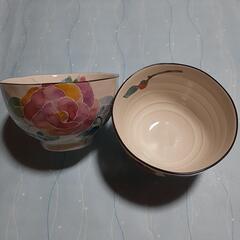 《値下げ交渉可》新品　&藍 花ことば 飯碗　2種 | 茶碗 おしゃれ 茶わん めおと  可愛い の画像