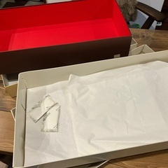 ブーツの空き箱　2個の画像