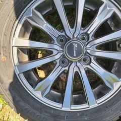 早期購入なら割り引きも可♪155/65R14 バリ山タイヤ&アルミ