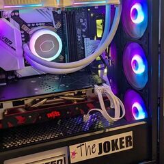 白黒ミックス高性能ゲーミング自作PCの画像