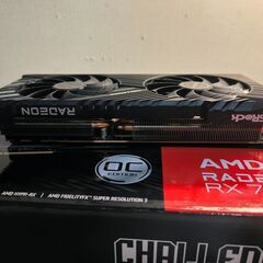 グラフィックボード AMD Radeon rx7800xt 16gb asrock challenger oc(手渡し+現金払いなら手数料分OFF)の画像