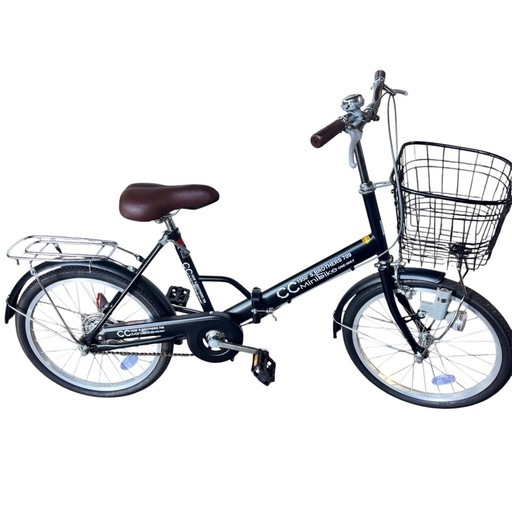 折りたたみ自転車 20インチ ブラック CC Minibike ONE-WAY
