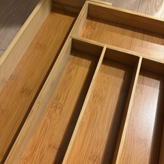 竹製カトラリーケースの画像