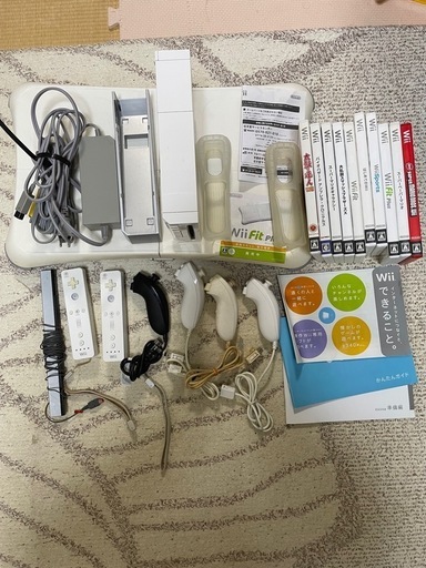 wii本体ソフト10本その他付属品セット (okaz5594) 連坊のテレビ