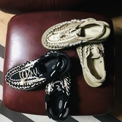 夏用サンダル譲ります。キーンお探しの方で明日受け取り出来る方の画像