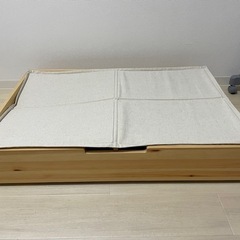 ベッド下収納の画像