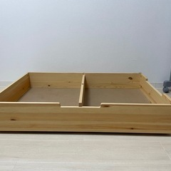ベッド下収納の画像