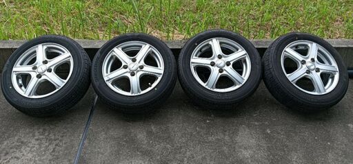 14インチ サマータイヤ ブリジストンタイヤ+アルミホイール4本