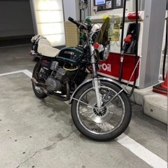 スズキ GT380 実働 サンパチ 逆車 旧車 当時 ヤラレ 激しぶ 車検