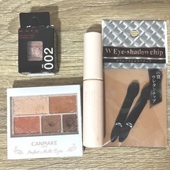 【3388円分】ケイト　キャンメイク　エテュセ　セリア　コスメ4点セットの画像