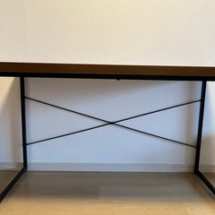 【値下げ！】【1900円】ハイテーブル(茶色)の画像