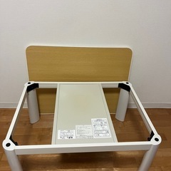 ニトリ リバーシブル　こたつ付　(NR01 NA/WH)長方形 こたつテーブルの画像