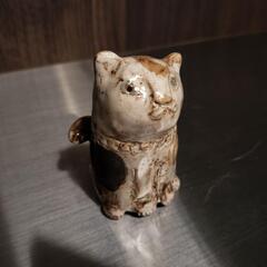 【作家物】 猫 陶器 の画像