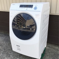 シャープ ドラム式洗濯機 一人暮らしの中古が安い！激安で譲り