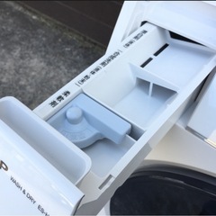 全国最安値🈹2021年製SHARPドラム式洗濯乾燥機　単身モデルES-H10E 配達無料の画像