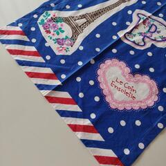 エッフェル塔デザイン 子供用エプロンの画像
