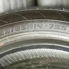 🌞155/65R14⭐工賃込み！N-BOX、N-ONE、W-WGN、デイズ、モコ、eKカスタム、eKワゴン、ステラ、プレオ、スペーシア、ワゴンR、ウェイク、タント、ミラ、ムーヴ等に！バリ山！美品！国産サマータイヤ多数入荷しました🌞の画像