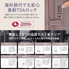 キャリーケース　Mサイズの画像