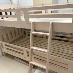 家具 ベッド 二段ベッドの画像