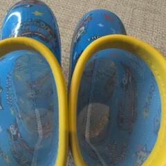 機関車トーマス 長靴 14cmの画像