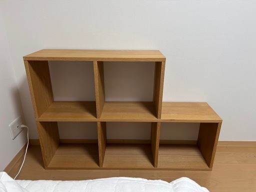 【美品】無印良品　スタッキングシェルフ