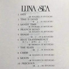 LUNA SEA インディーズ アルバムの画像