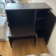 ニトリ　レンジ台　キャビネットの画像