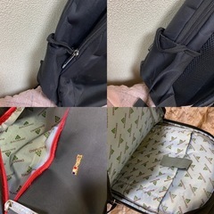メンズブラックバッグ•リュックの画像