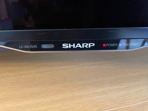 SHARP AQUOS LC-60US40 60インチ 4K液晶テレビジャンク品 SHARP AQUOS LC-60US40 60インチ 4K液晶テレビジャンク品