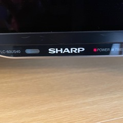 SHARP AQUOS LC-60US40 60インチ 4K液晶テレビジャンク品 SHARP AQUOS LC-60US40 60インチ 4K液晶テレビジャンク品