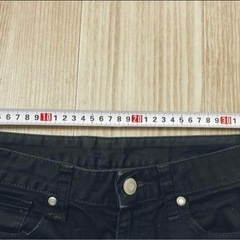 【Mサイズ】ブラック　スキニージーンズの画像