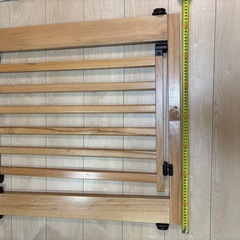 引き取り限定 メーカー不明 木製ベビーゲートの画像