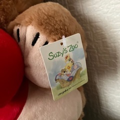 タグ付き！スージーズー　ふわふわブーフのぬいぐるみの画像