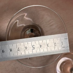 カクテルグラス 4脚の画像