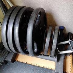 バーベルプレートセット125kgの画像